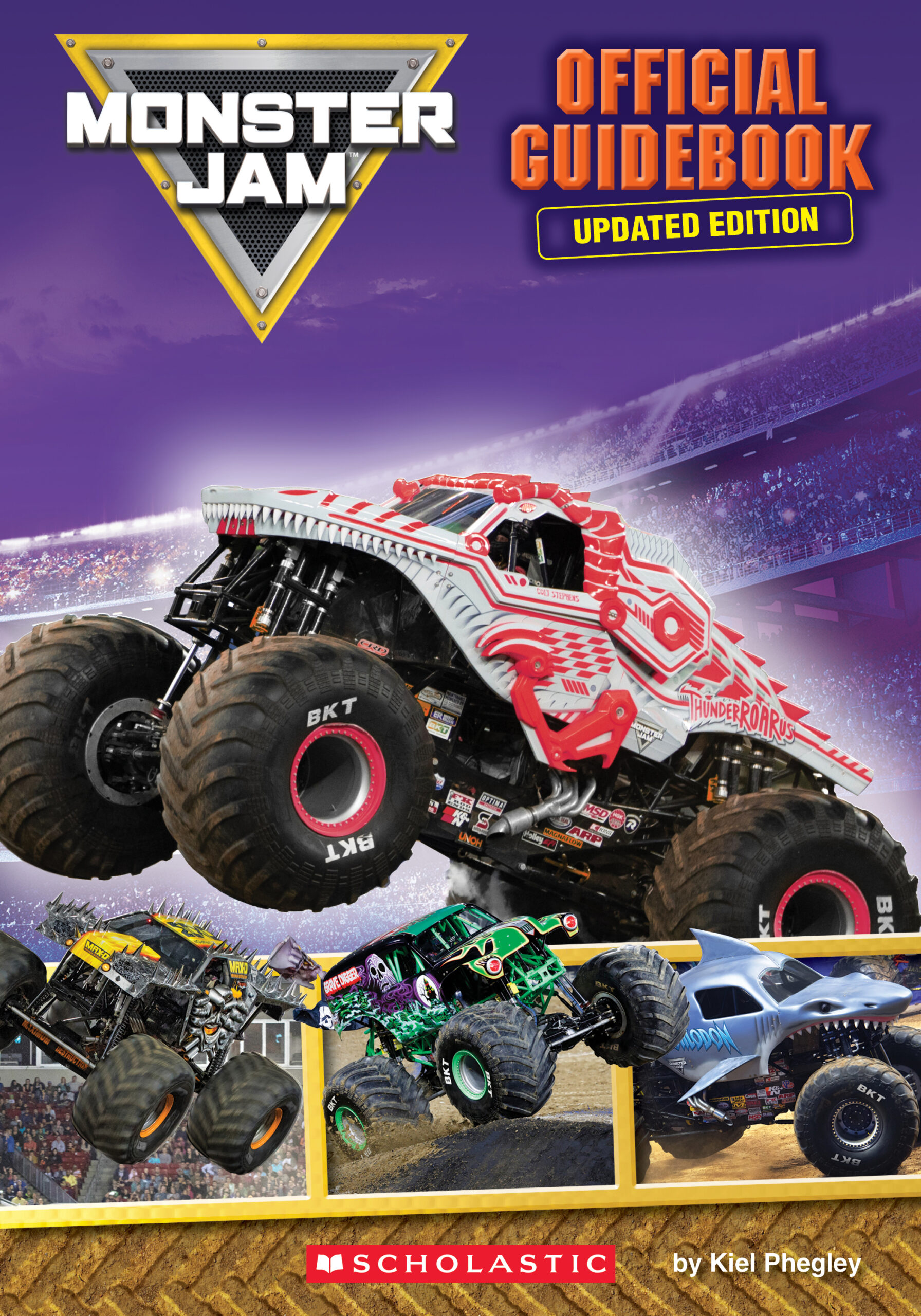 Monster Jam Official Guidebook cover