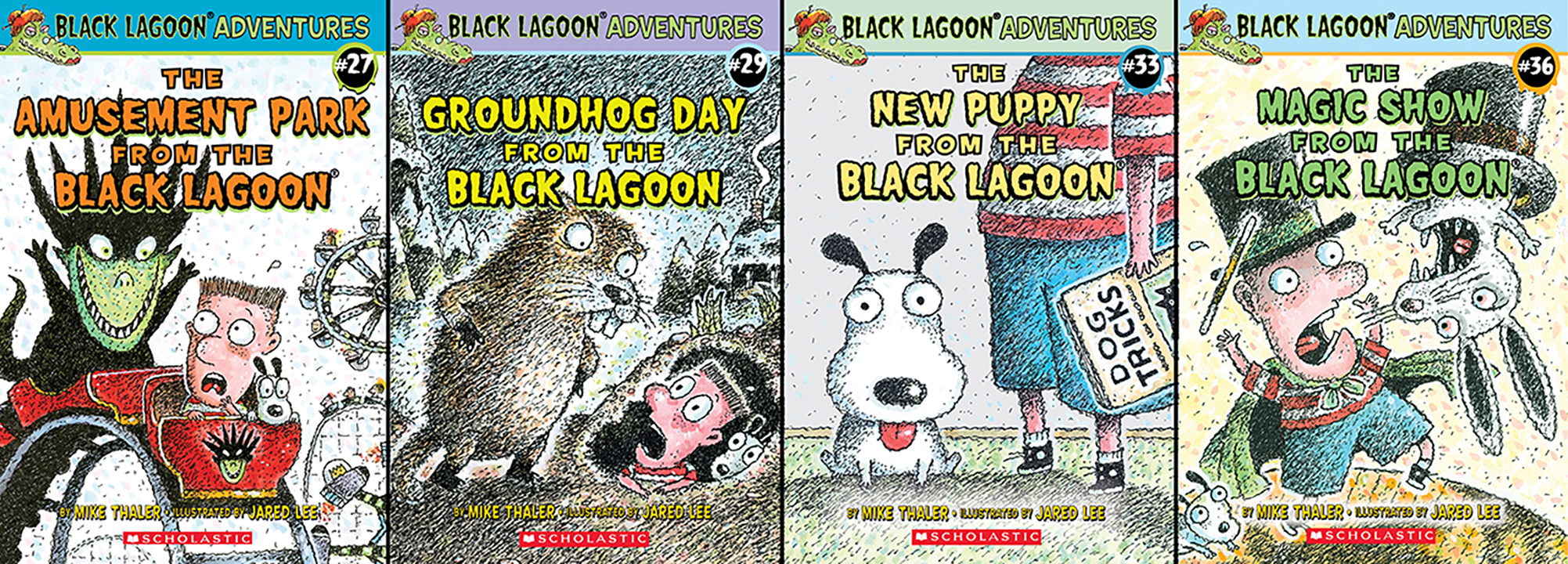 Black Lagoon Adventures covers