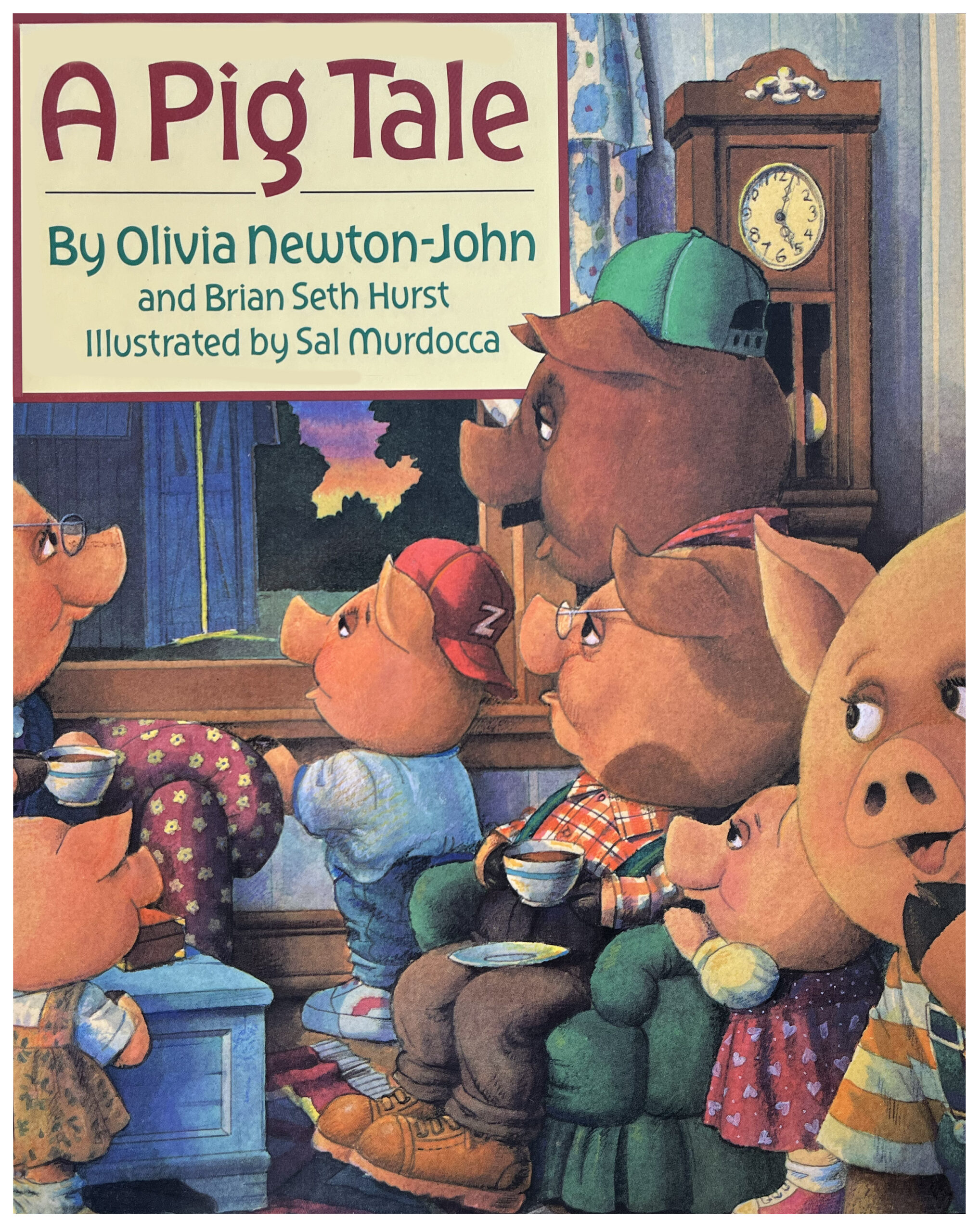 A Pig take cover